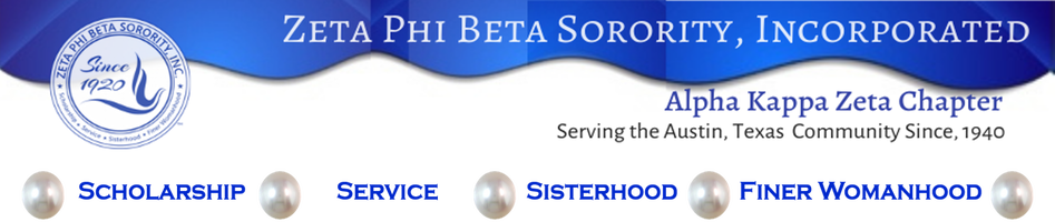 Zeta Phi Beta Sorority, Incorporated | Alpha Kappa Zeta Chapter